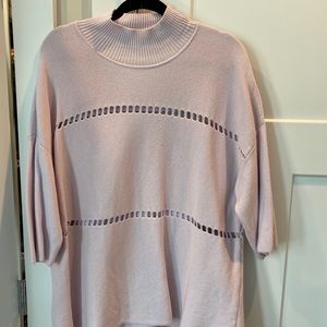 Light pink turtle neck sweater